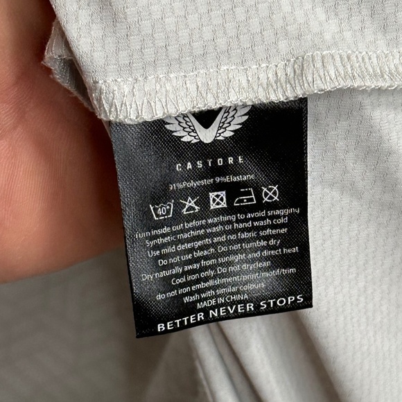 Castore Advanced Performance Polo Shirt Men's Size XL Short Sleeve - Picture 4 of 6